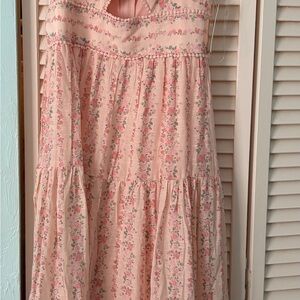 Trixxi Pink Floral Dress